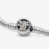 Picture of Pandora Poetic Blooms Charm Bracelet - Sterling Silver