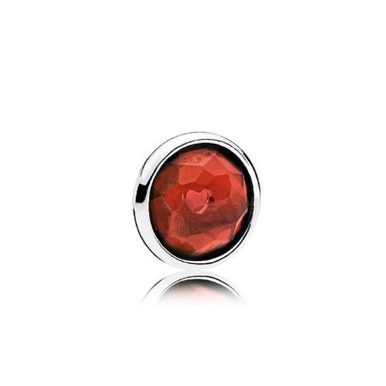 Picture of Pandora January Droplet Petite Floating Charm