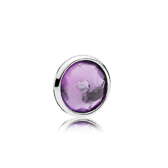 Picture of Pandora February Droplet Petite Floating Charm