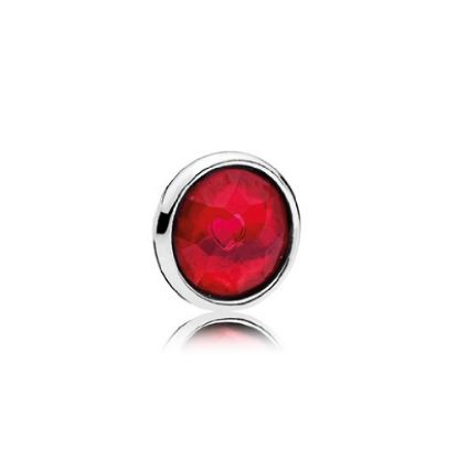 Picture of Pandora July Droplet Petite Floating Charm