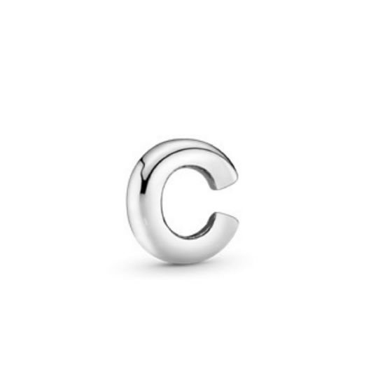 Picture of Pandora Letter C Petite Floating Charm